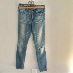 Madewell highrise skinny jeans